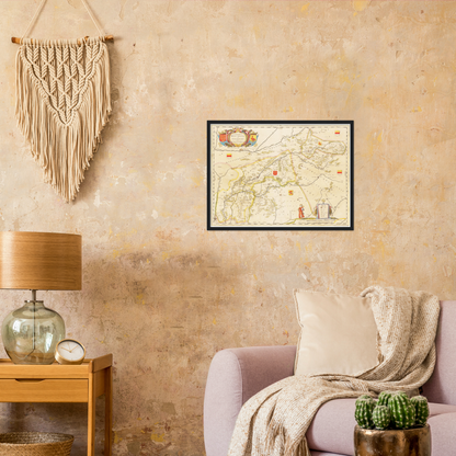 Historical city map  Test product horizontal 3 sizes