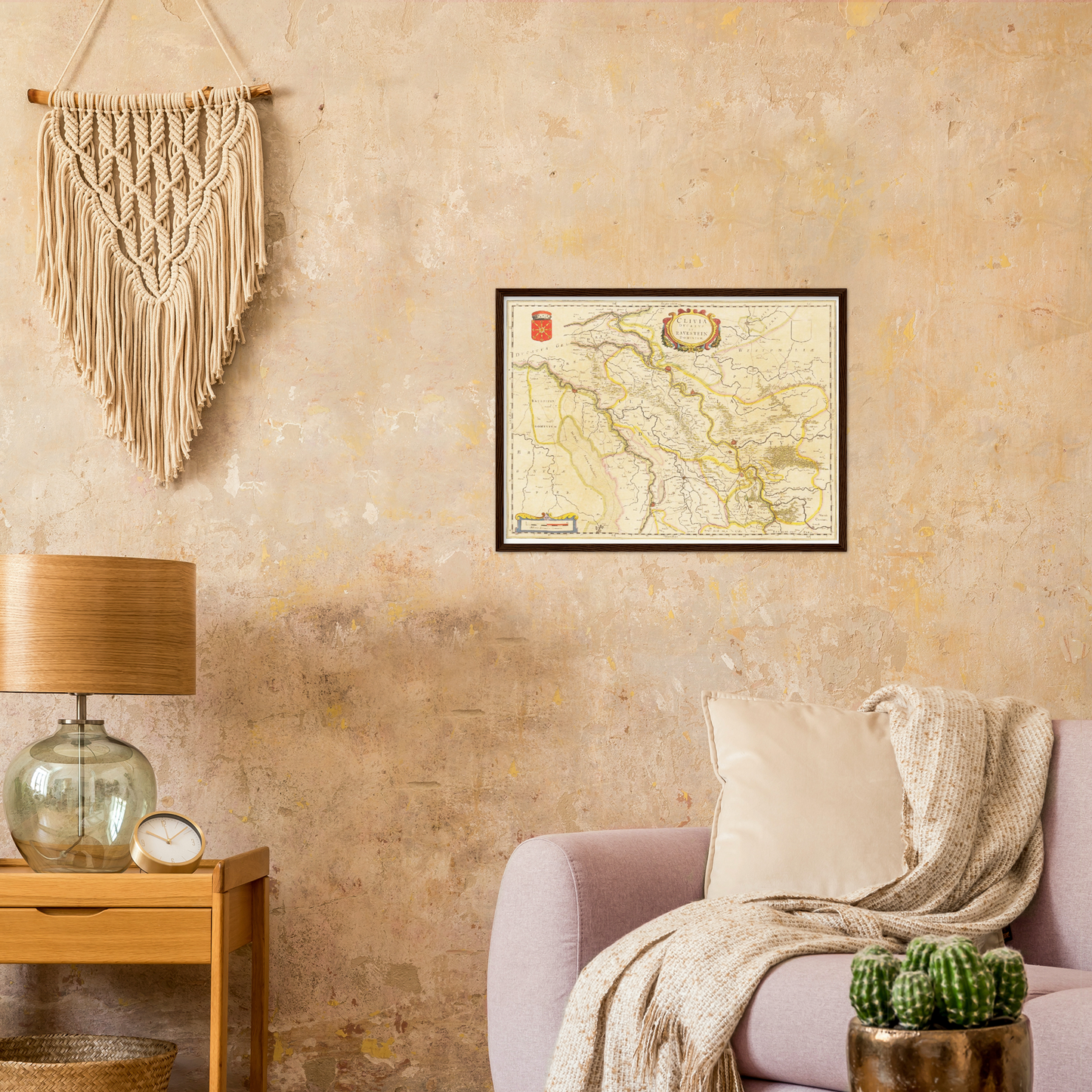 Historical city map  Test product horizontal 3 sizes