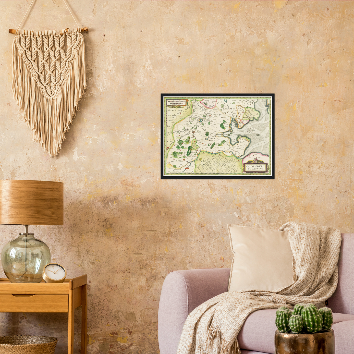 Historical city map  Test product horizontal 3 sizes