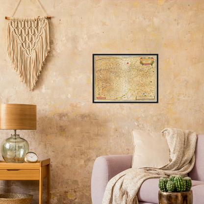 Historical city map  Test product horizontal 3 sizes