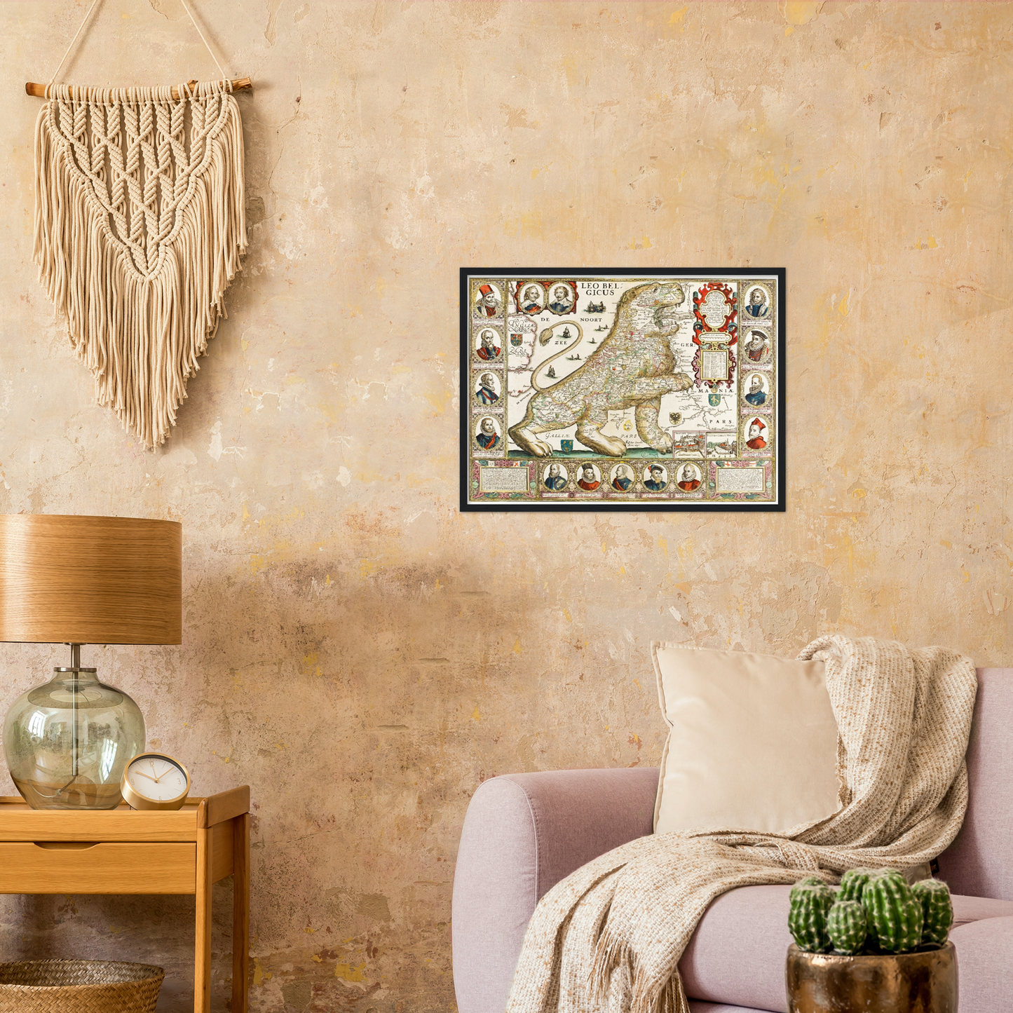 Historical city map  Test product horizontal 3 sizes