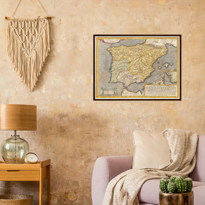 Historical city map  Test product horizontal 3 sizes