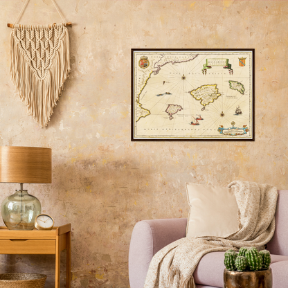 Historical city map  Test product horizontal 3 sizes