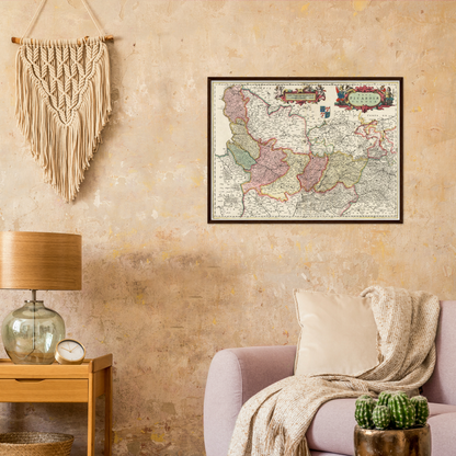 Historical city map  Test product horizontal 3 sizes