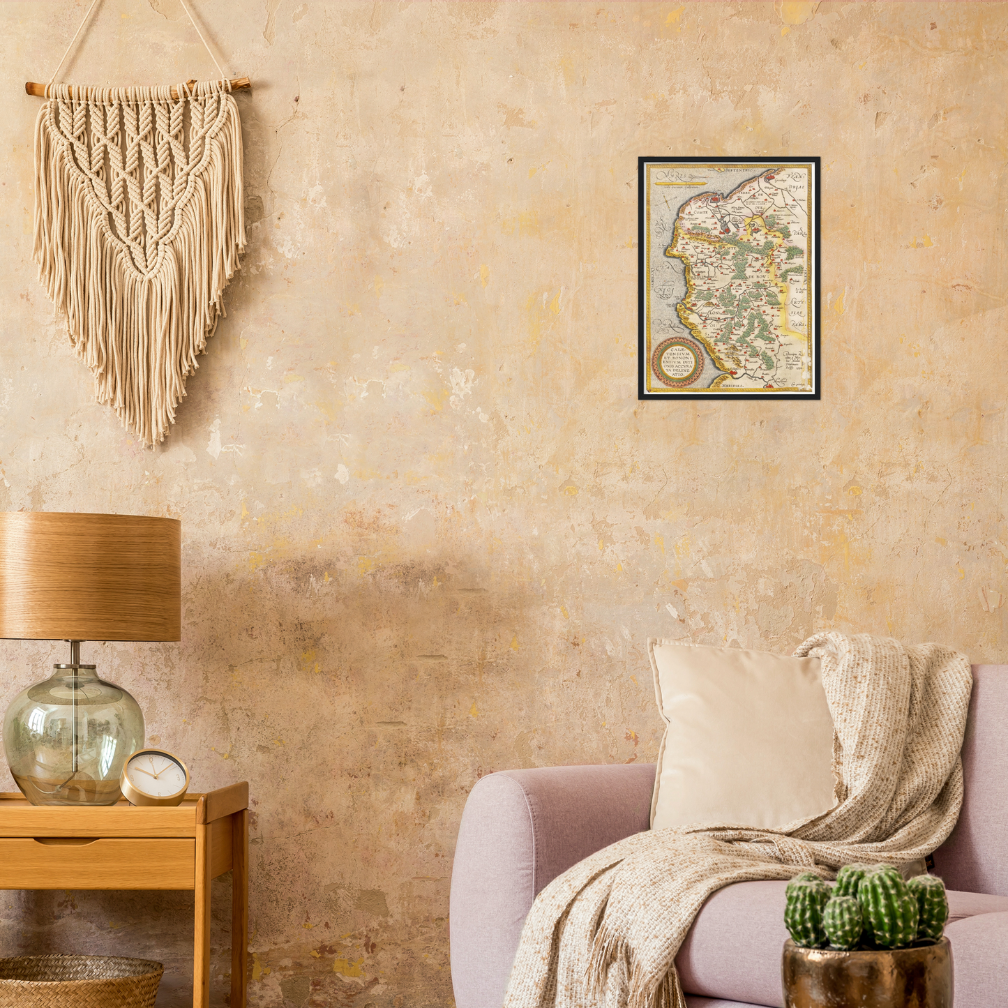 Historical city map  Test product horizontal 3 sizes