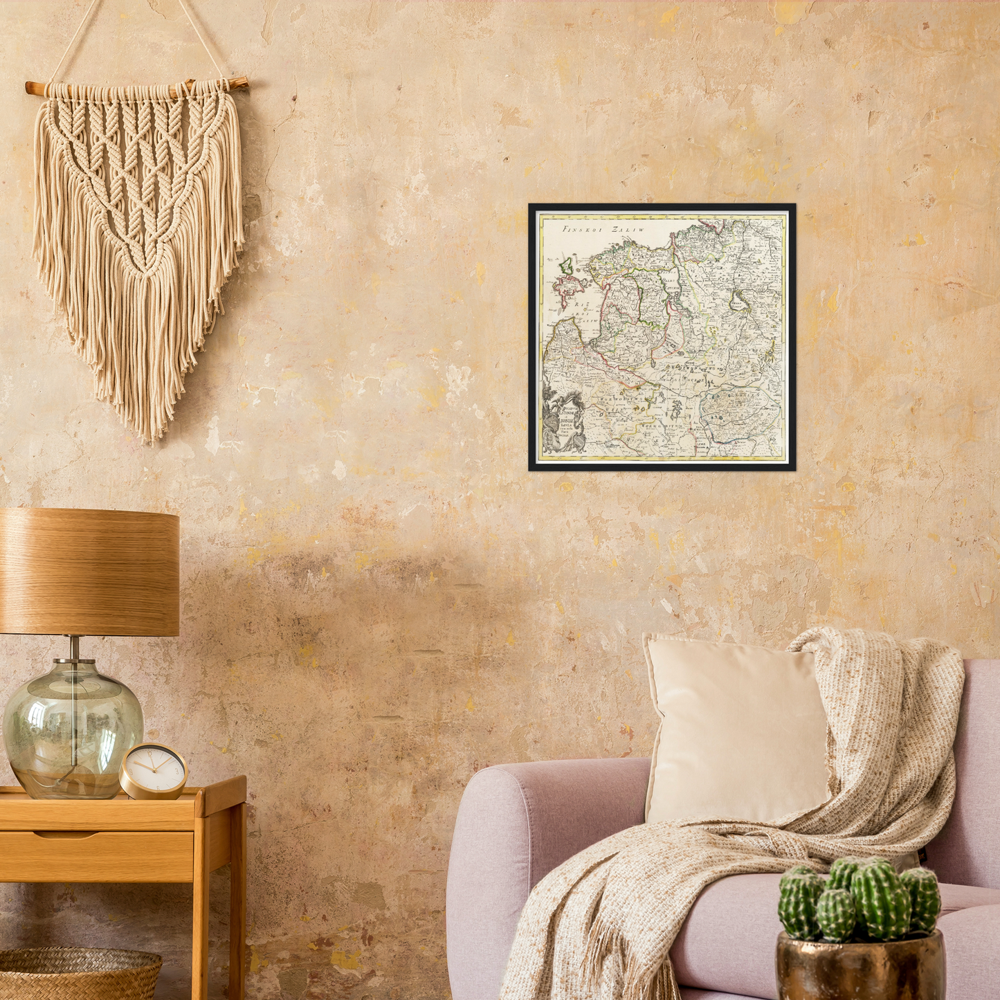 Historical city map  Test product horizontal 3 sizes