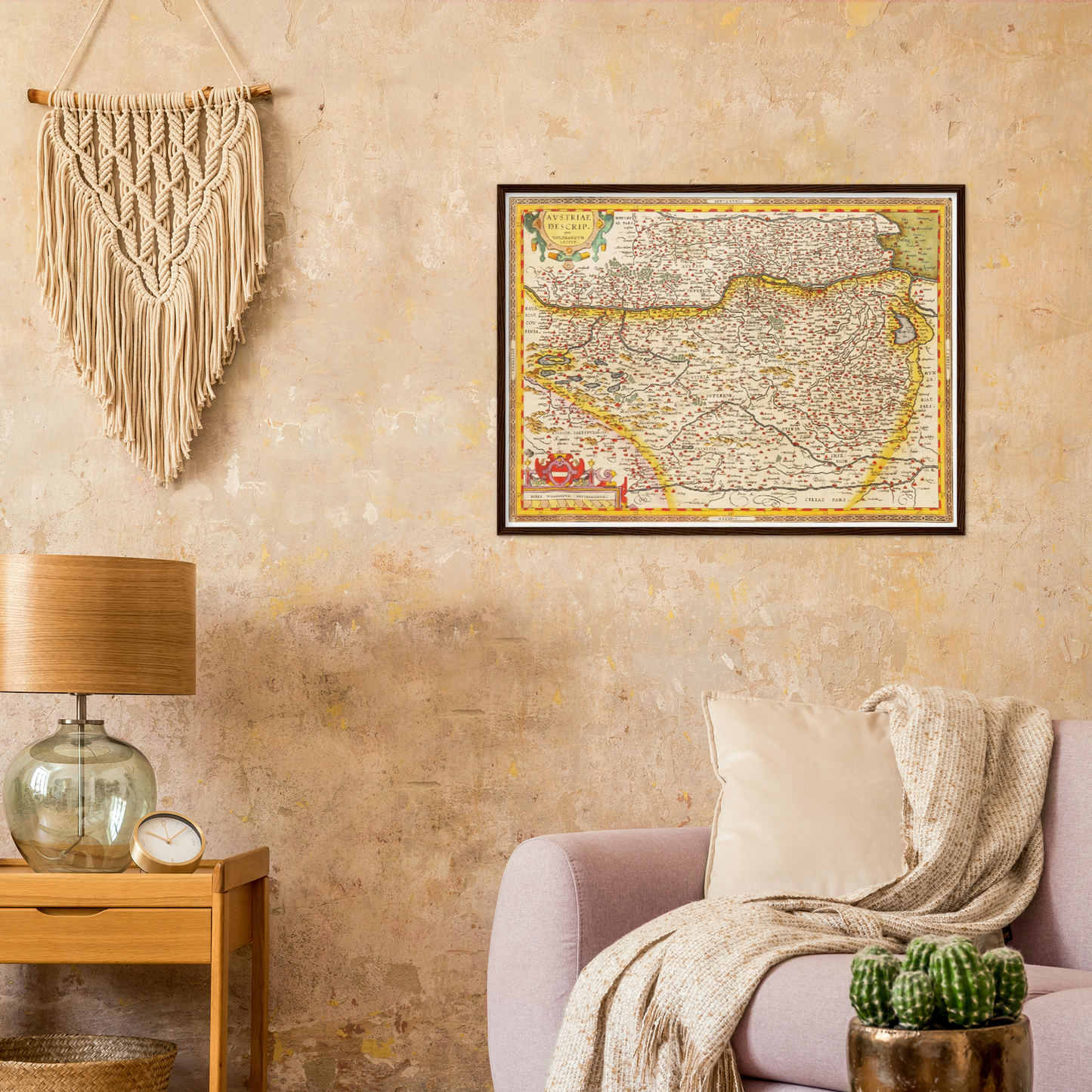 Historical city map  Test product horizontal 3 sizes