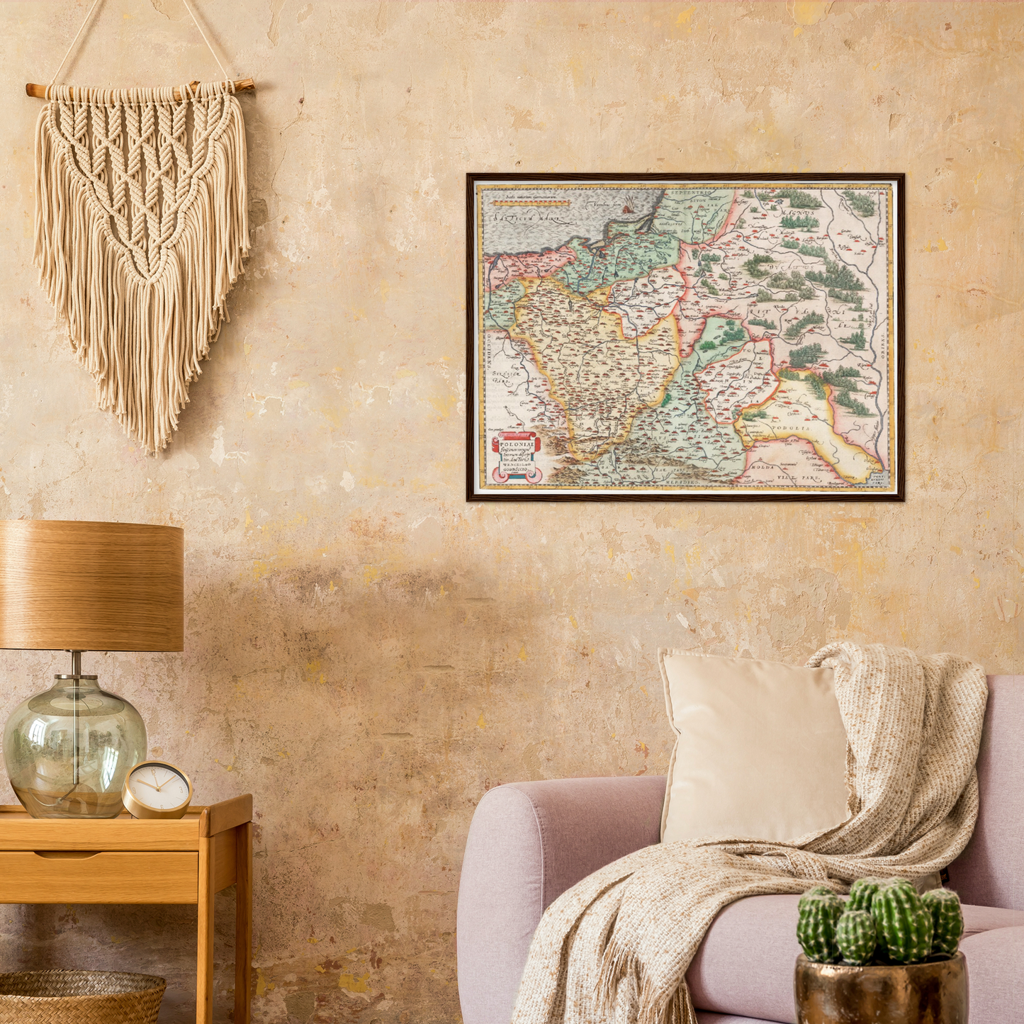 Historical city map  Test product horizontal 3 sizes