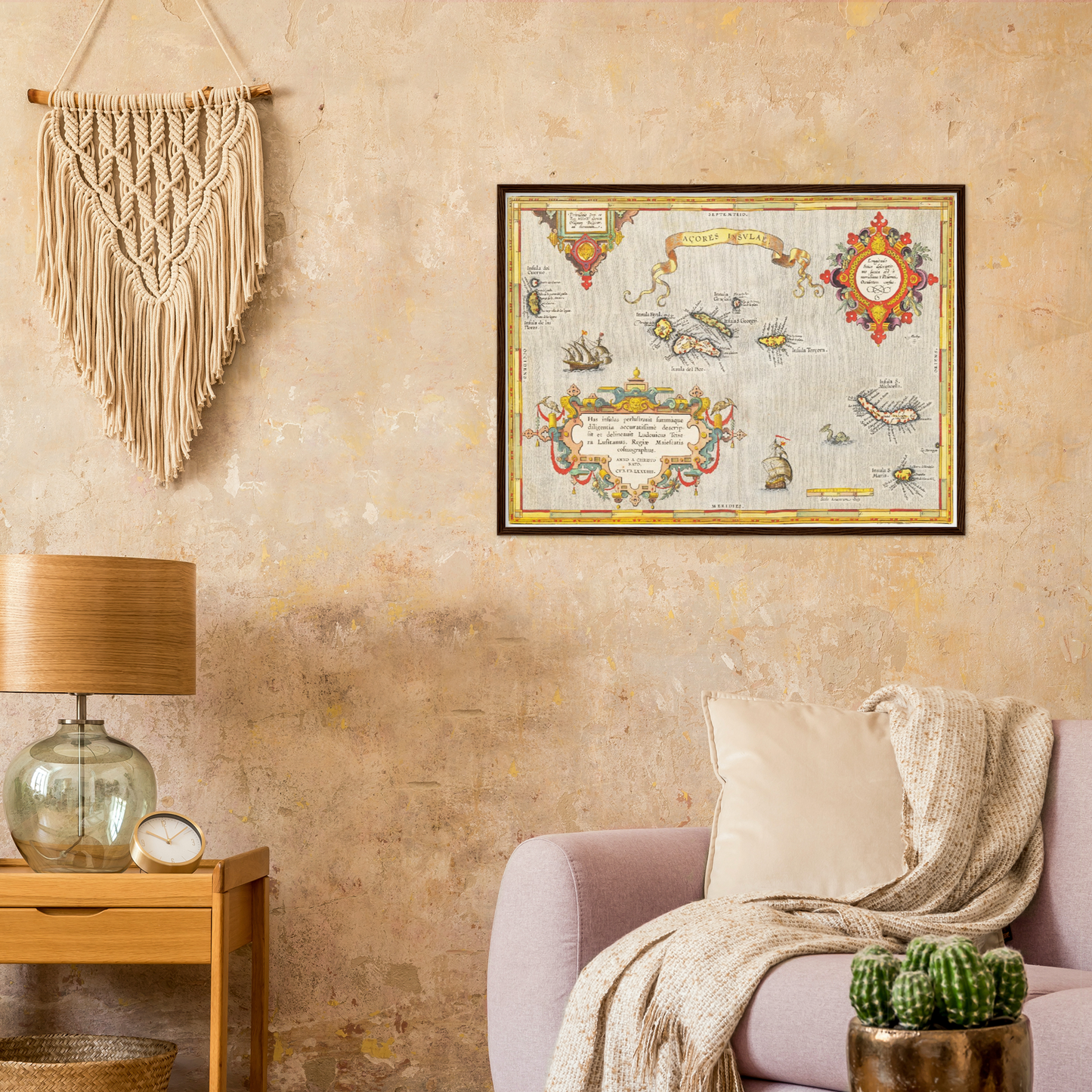 Historical city map  Test product horizontal 3 sizes