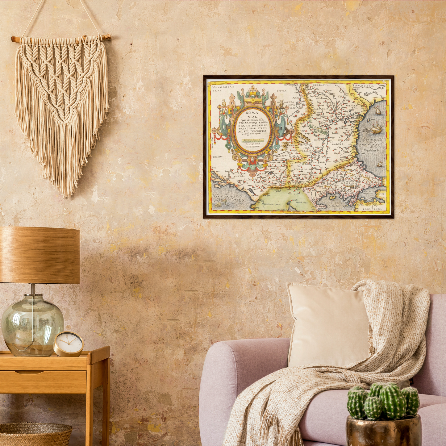 Historical city map  Test product horizontal 3 sizes