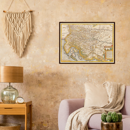 Historical city map  Test product horizontal 3 sizes