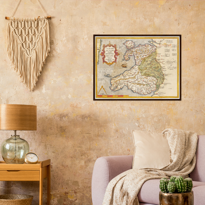 Historical city map  Test product horizontal 3 sizes