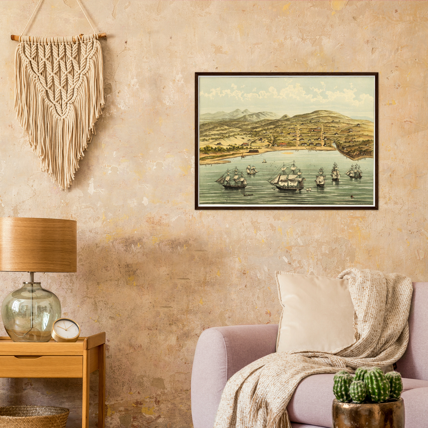 Historical city map  Test product horizontal 3 sizes