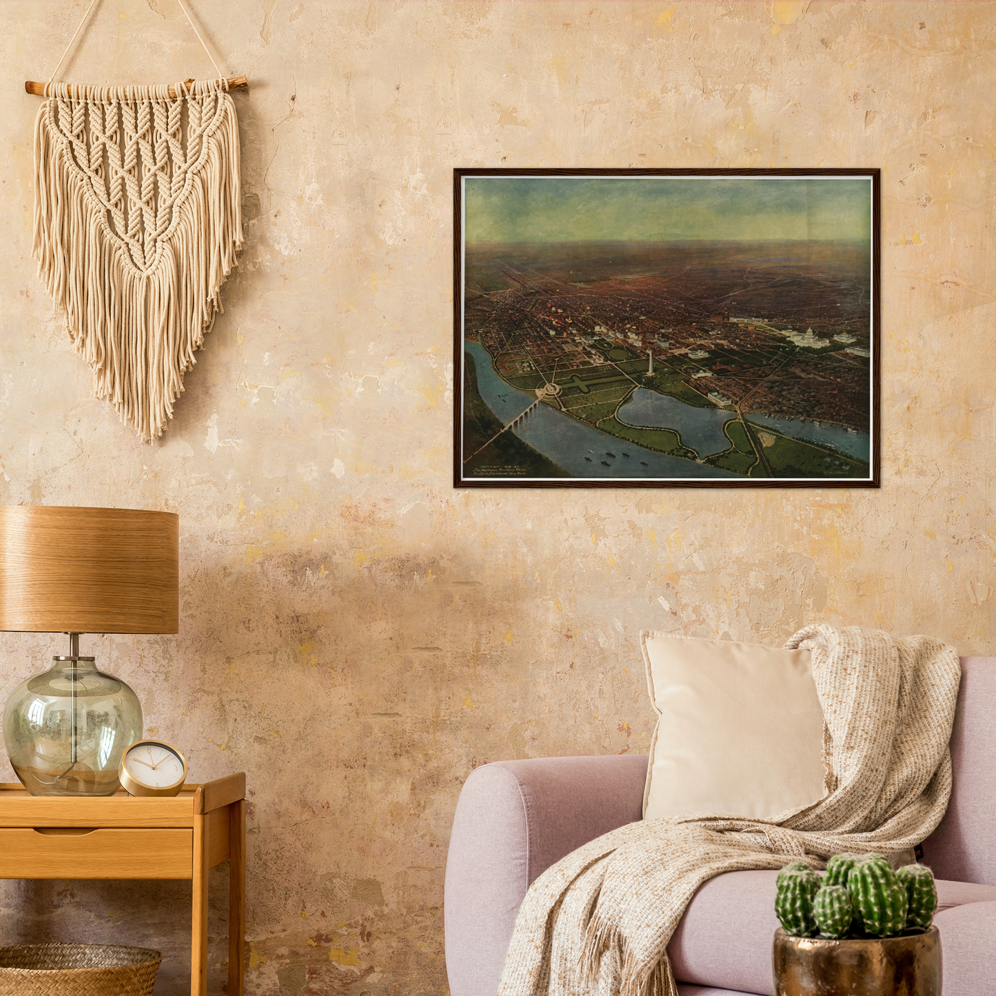 Historical city map  Test product horizontal 3 sizes