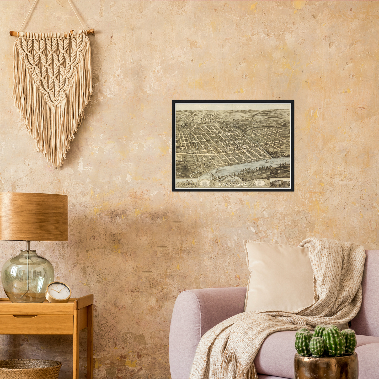 Historical city map  Test product horizontal 3 sizes