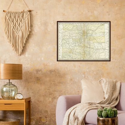 Historical city map  Test product horizontal 3 sizes