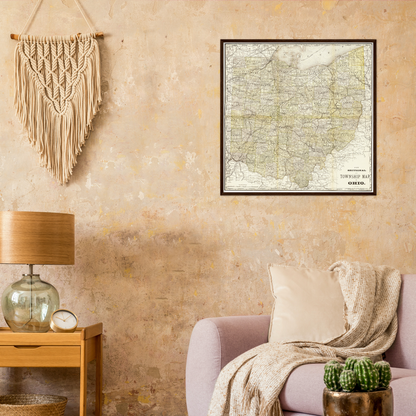 Historical city map  Test product horizontal 3 sizes