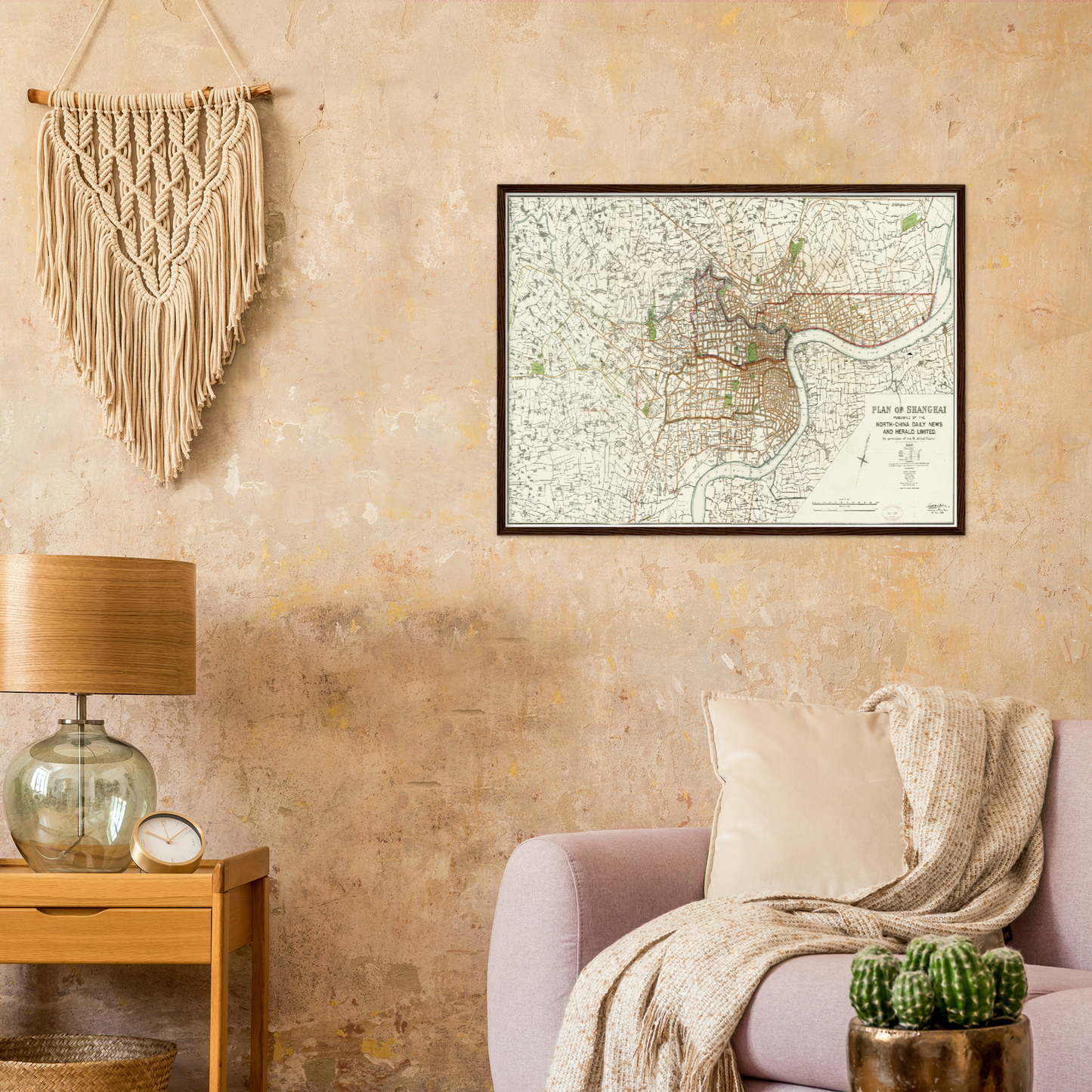 Historical city map  Test product horizontal 3 sizes
