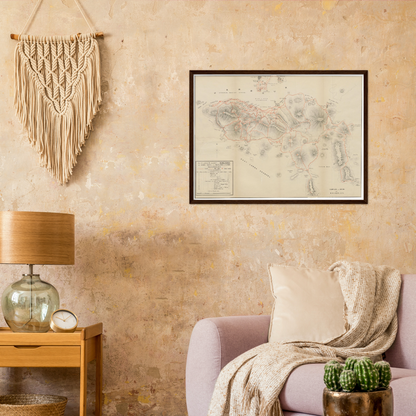 Historical city map  Test product horizontal 3 sizes