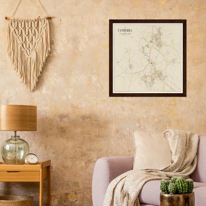 Historical city map  Test product horizontal 3 sizes