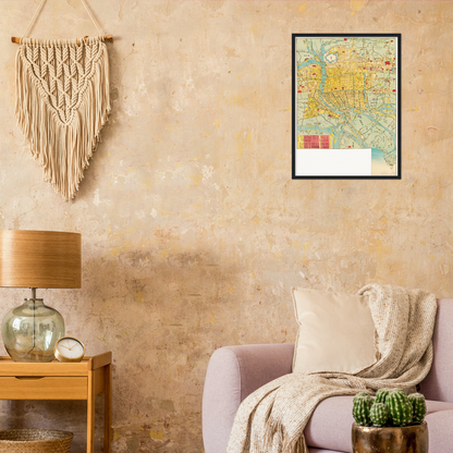 Historical city map  Test product horizontal 3 sizes