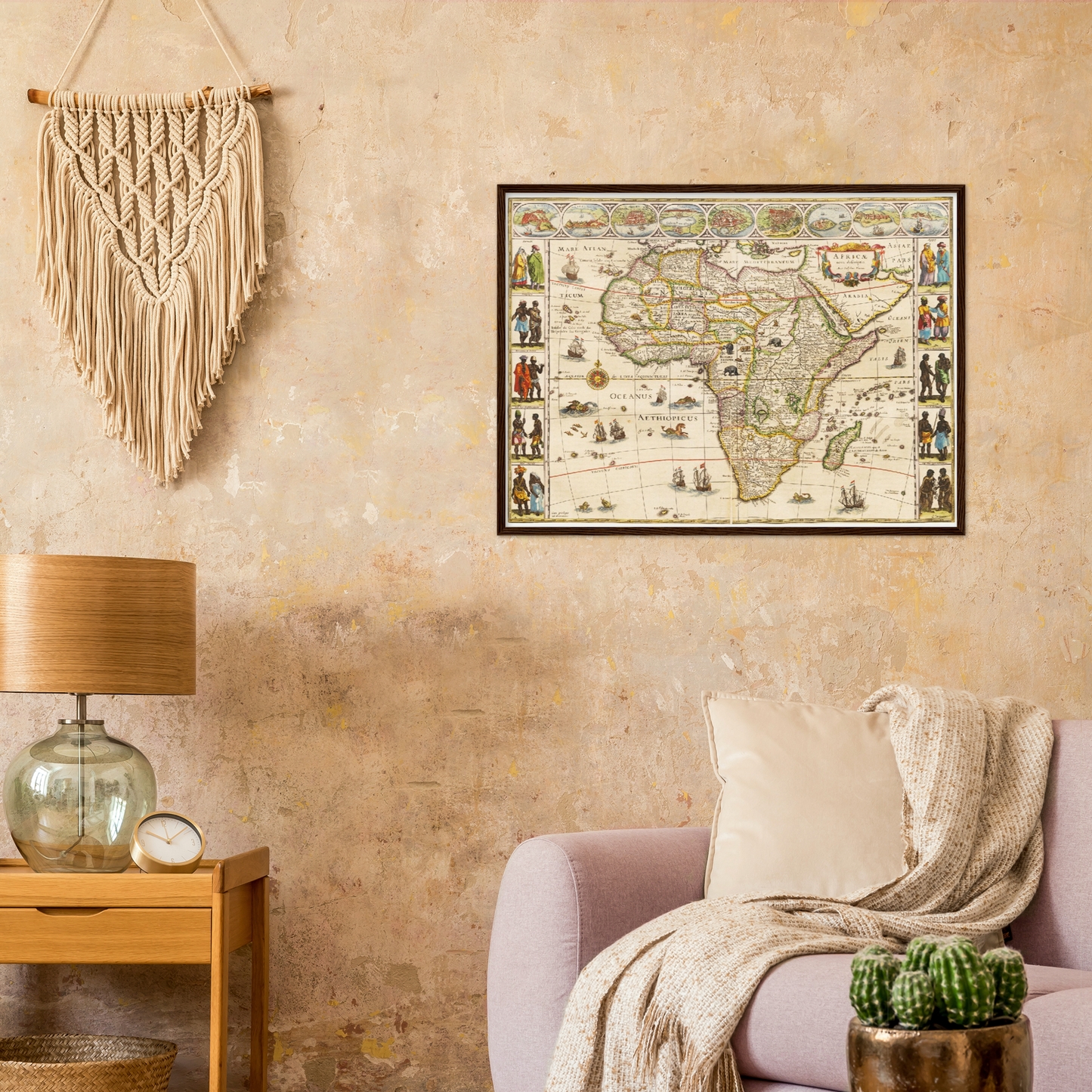 Historical city map  Test product horizontal 3 sizes