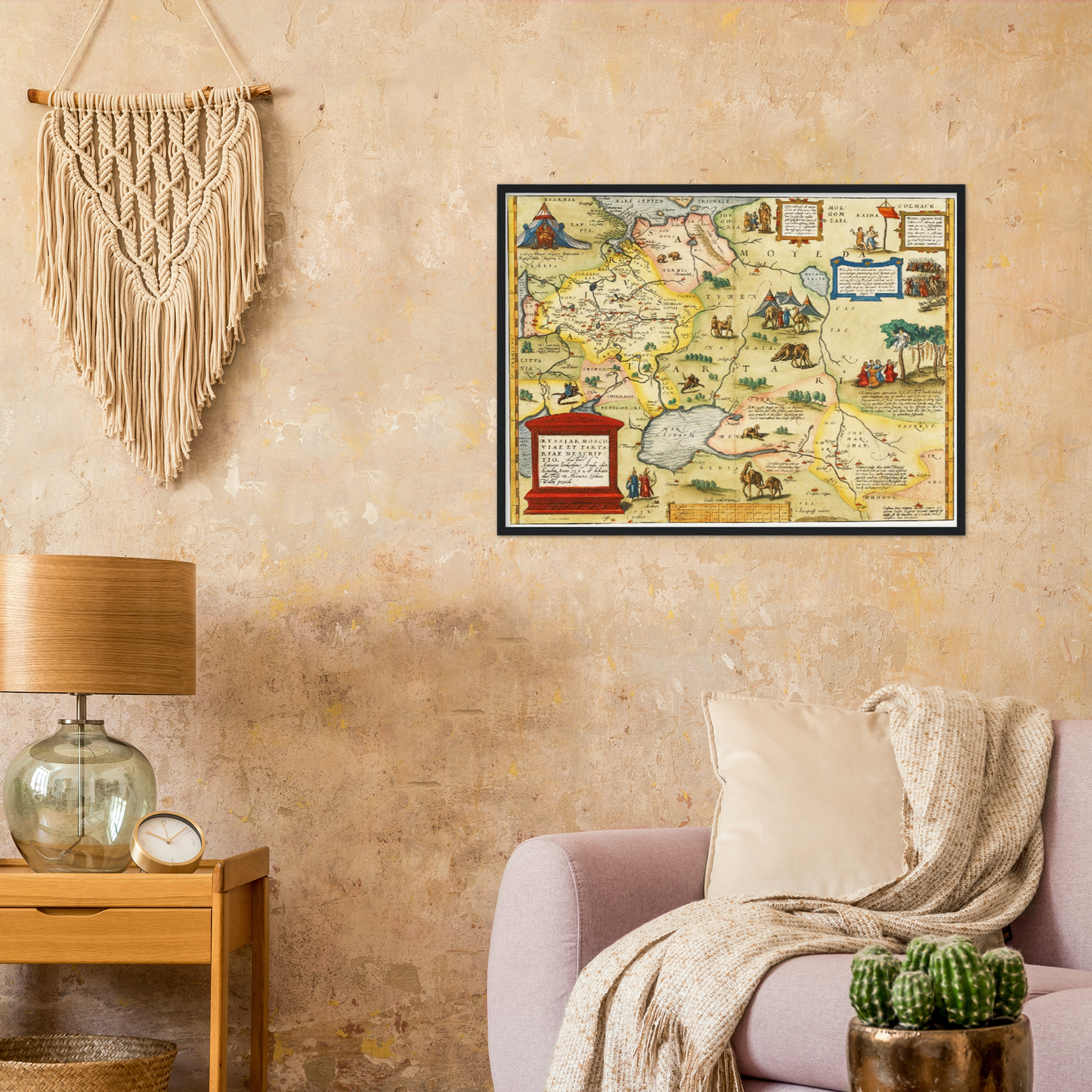 Historical city map  Test product horizontal 3 sizes