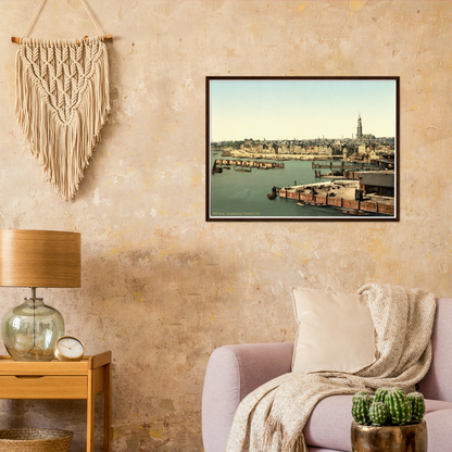 Hamburger Hafen um 1895