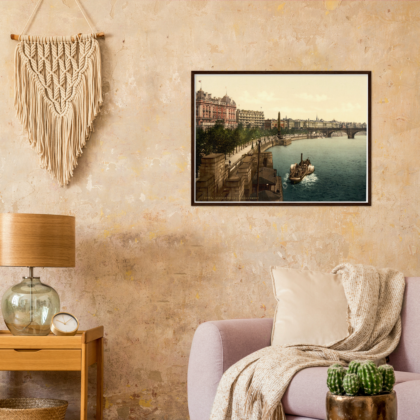 London Themse um 1895