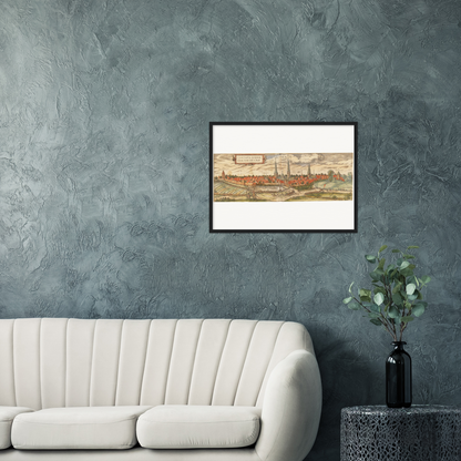 Historical city map  Test product horizontal 3 sizes