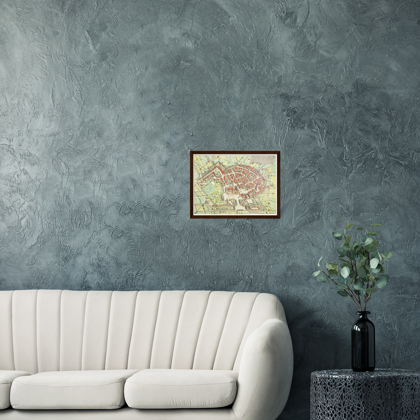 Historical city map  Test product horizontal 3 sizes