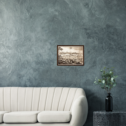 Historical city map  Test product horizontal 3 sizes