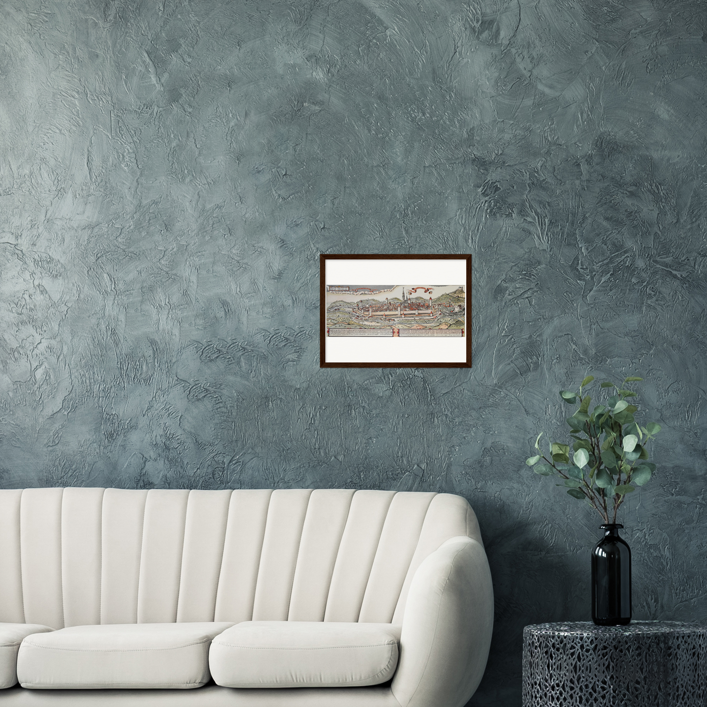 Historical city map  Test product horizontal 3 sizes