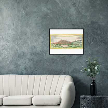 Historical city map  Test product horizontal 3 sizes