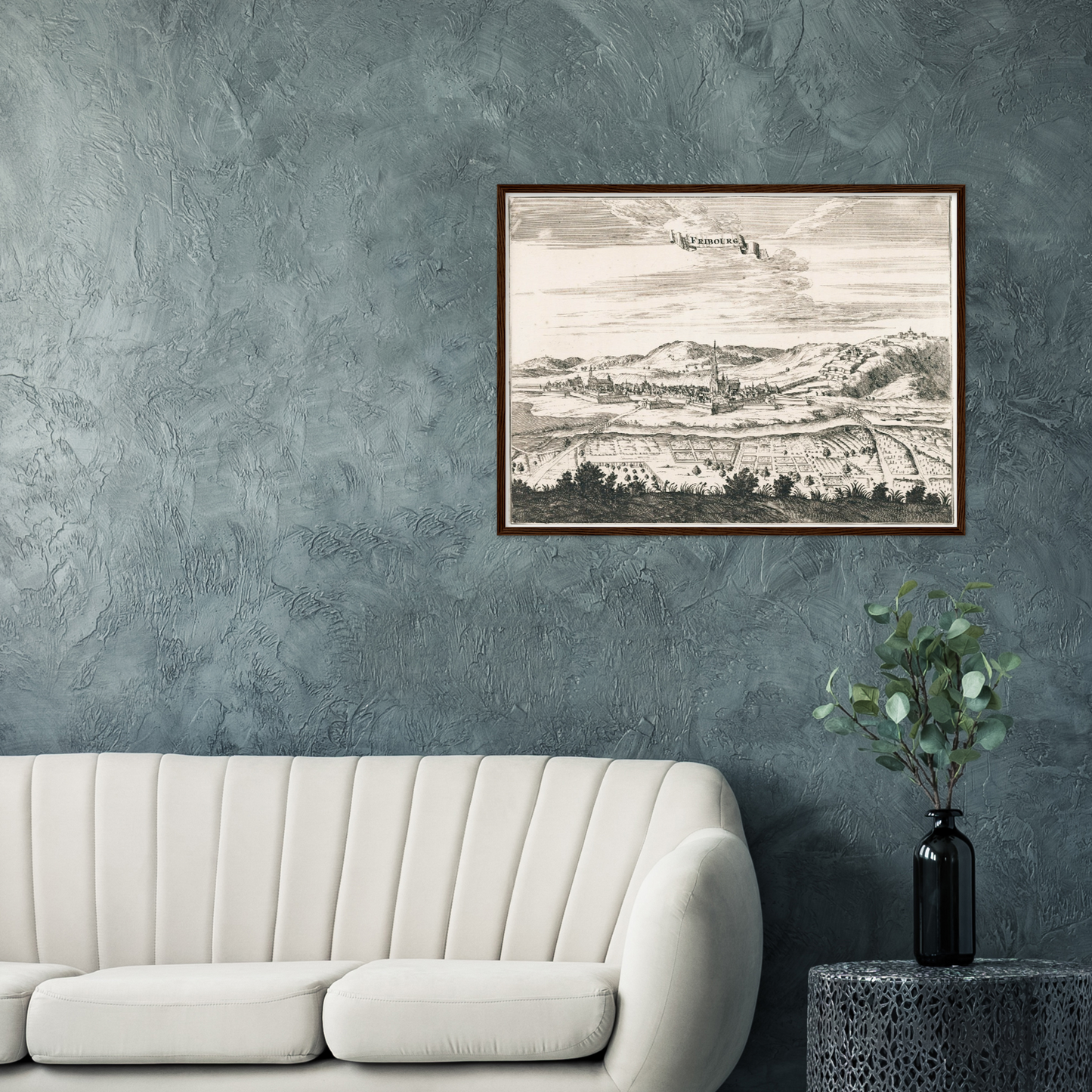 Historical city map  Test product horizontal 3 sizes