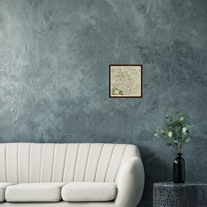 Historical city map  Test product horizontal 3 sizes