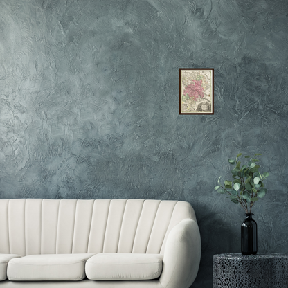 Historical city map  Test product horizontal 3 sizes