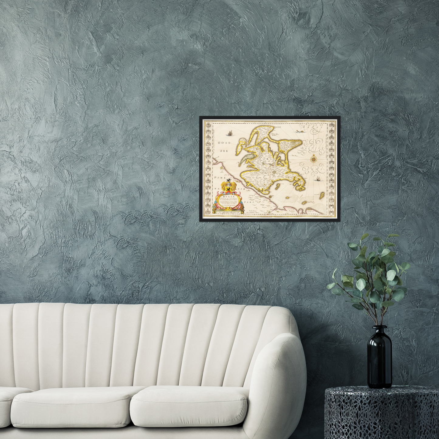 Insel Rügen um 1635