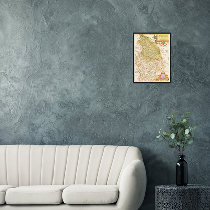 Historical city map  Test product horizontal 3 sizes