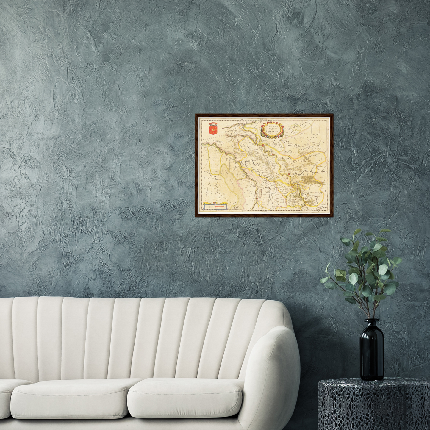 Historical city map  Test product horizontal 3 sizes