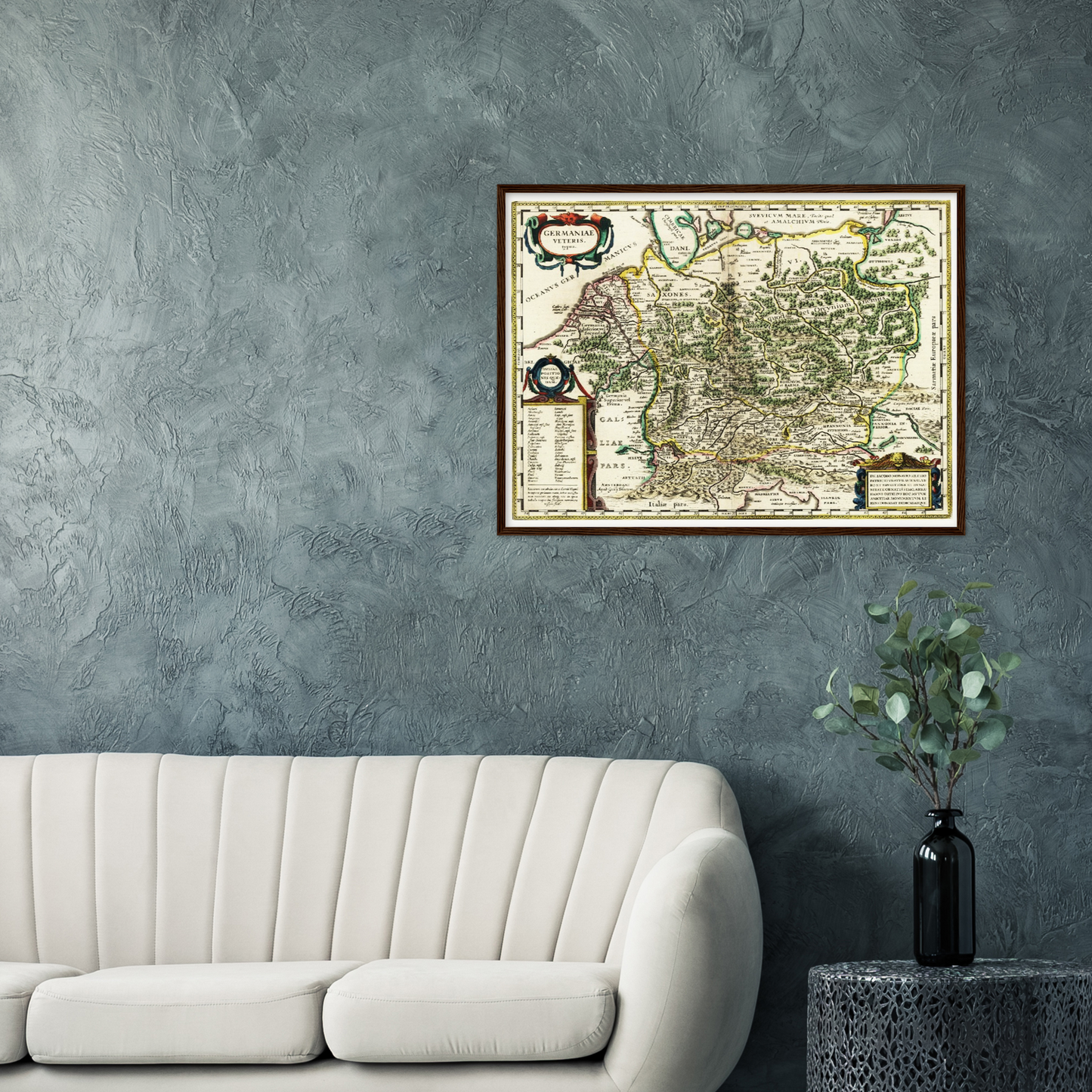 Historical city map  Test product horizontal 3 sizes
