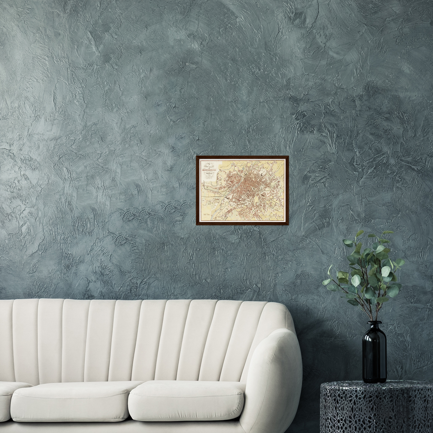 Historical city map  Test product horizontal 3 sizes