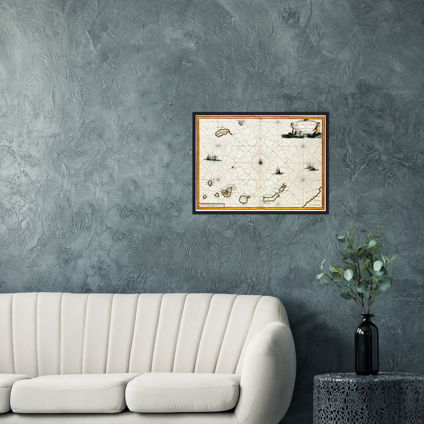 Historical city map  Test product horizontal 3 sizes