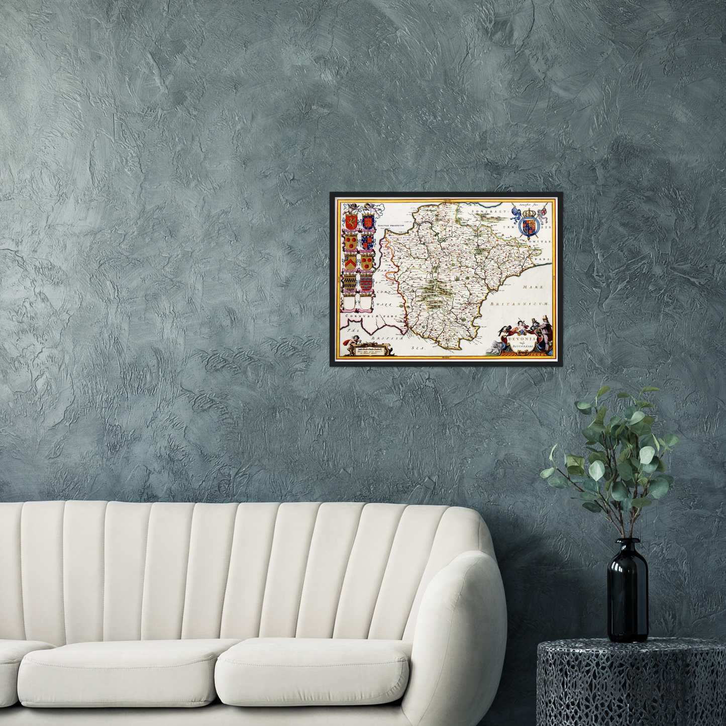 Historical city map  Test product horizontal 3 sizes