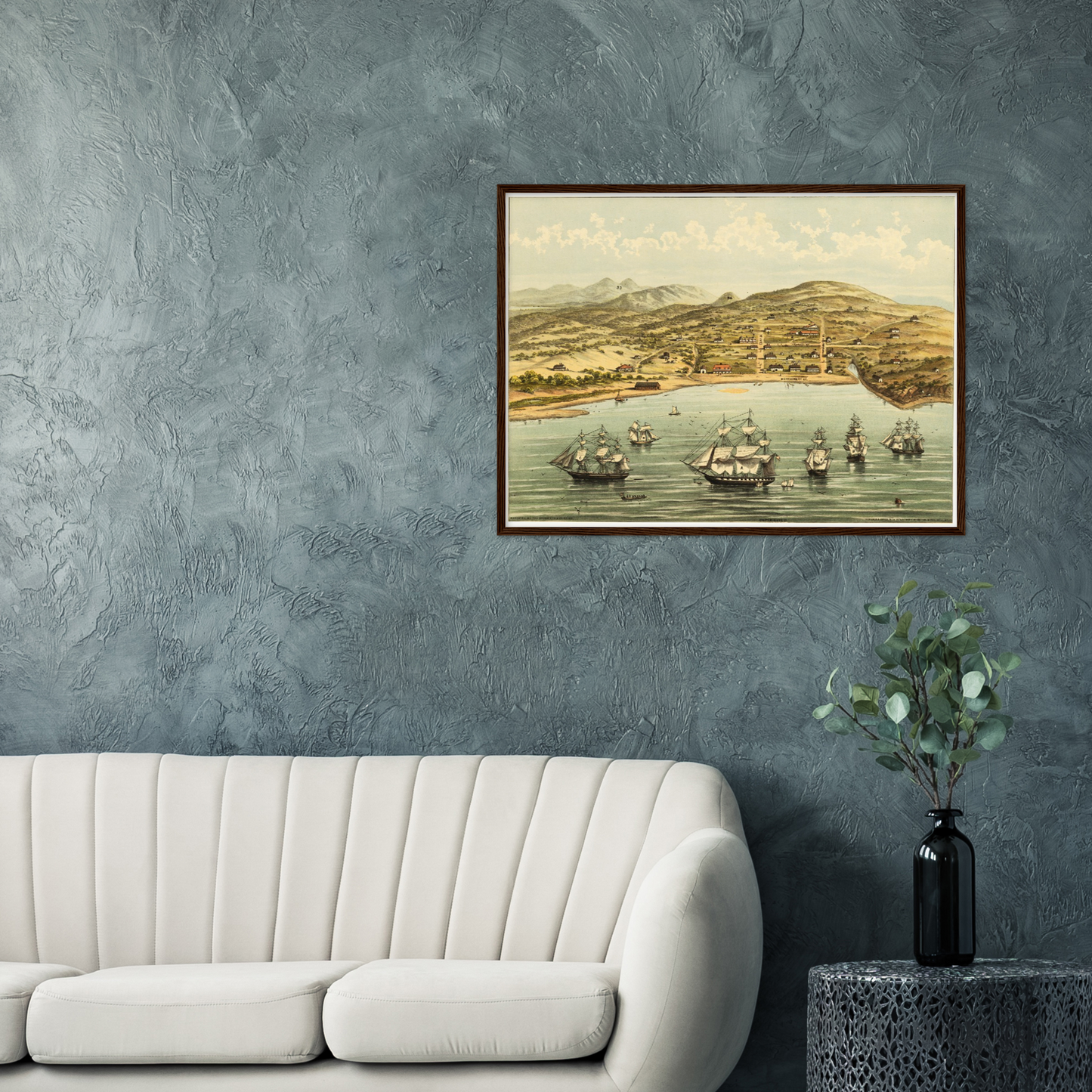 Historical city map  Test product horizontal 3 sizes