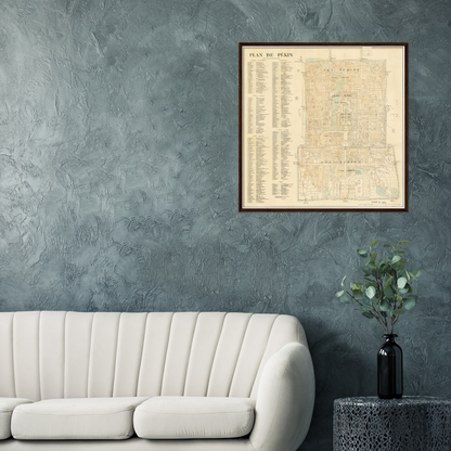 Historical city map  Test product horizontal 3 sizes