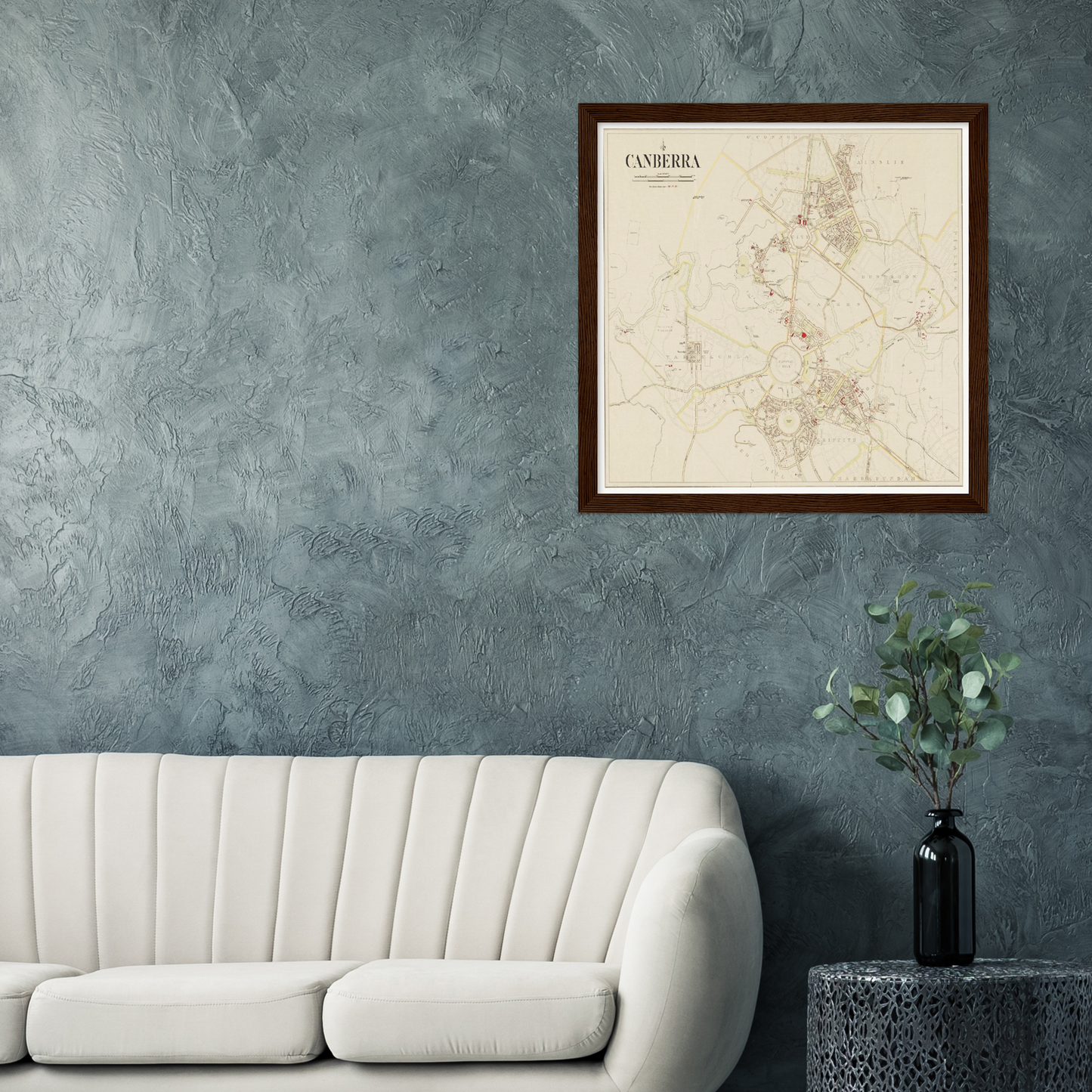 Historical city map  Test product horizontal 3 sizes