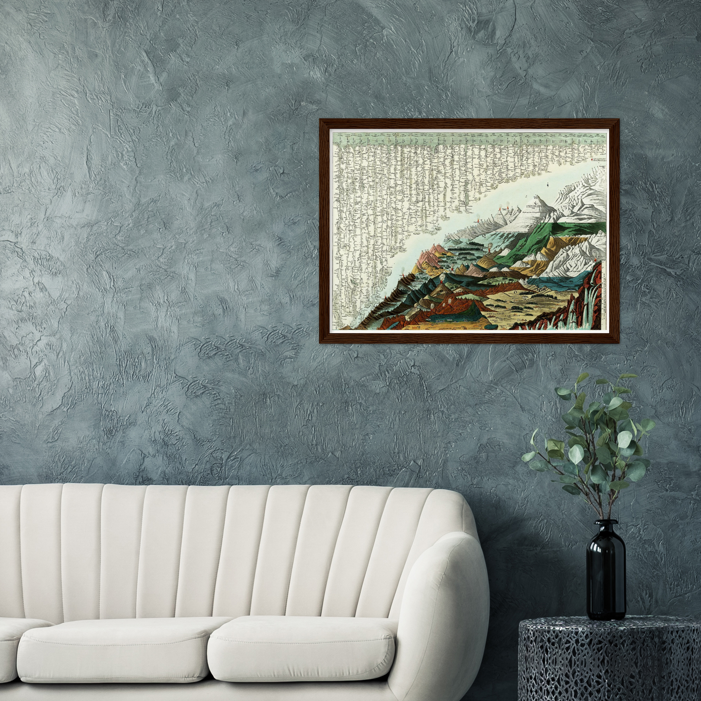 Historical city map  Test product horizontal 3 sizes