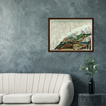 Historical city map  Test product horizontal 3 sizes