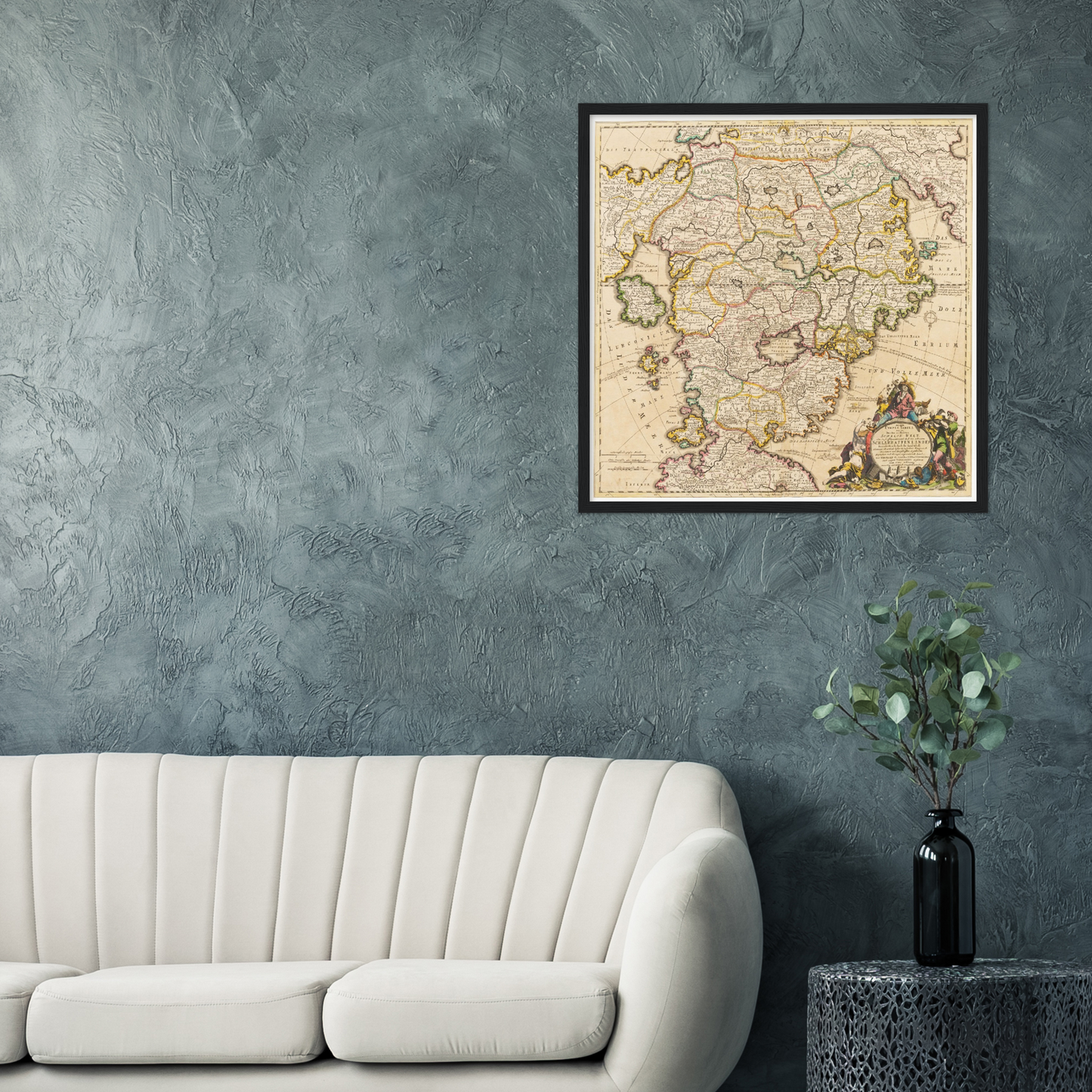 Historical city map  Test product horizontal 3 sizes
